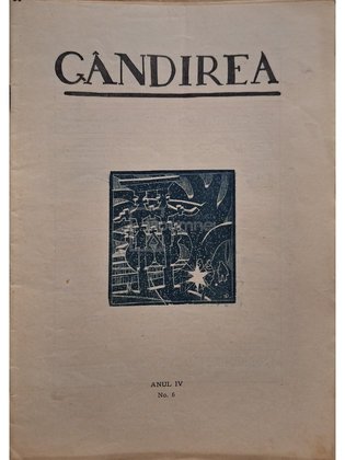 Revista Gandirea, anul IV, nr. 6