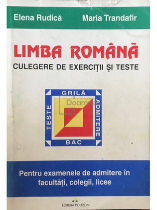 Limba română - Culegere de exerciții și teste