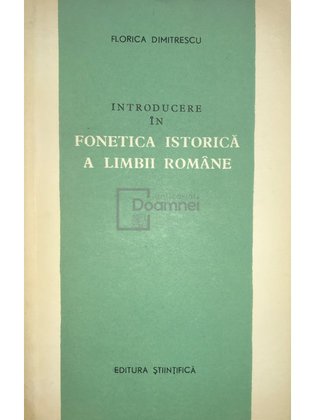 Introducere în fonetica istorică a limbii române