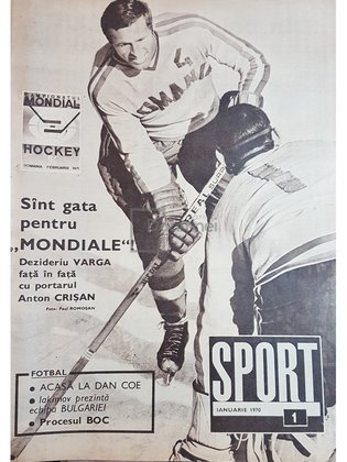 Revista Sport, anul 1970, 24 numere