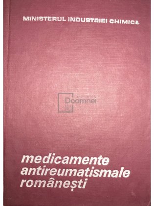 Medicamente antireumatismale românești