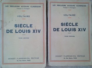 Siecle de louis XIV, 2 vol.