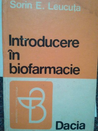 Introducere in biofarmacie
