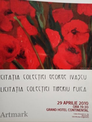 Licitatia colectiei George Ivascu - Licitatie colectiei Tiberiu Puica 29 aprilie 2010