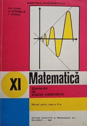 Matematica - Manual pentru clasa a XI-a