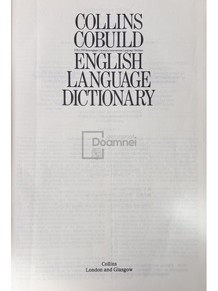 Collins Cobuild - English language dictionary