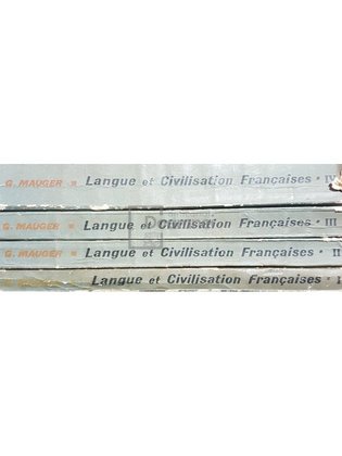 Cours de Langue et Civilisation Francaises, 4 vol.