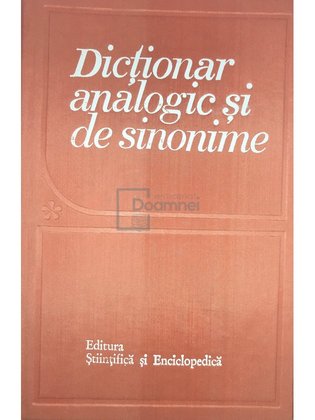 Dicționar analogic și de sinonime