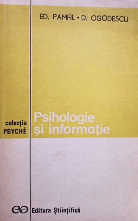 Psihologie si informatie