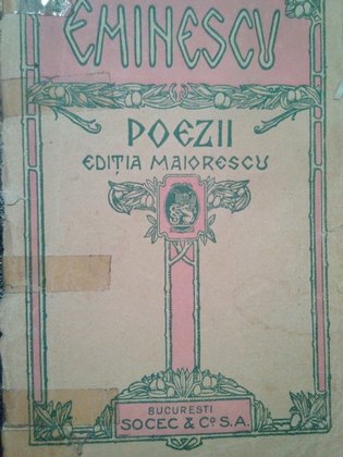 Poezii, editia Maiorescu