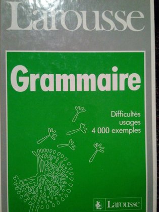 Grammaire. Difficultes usages