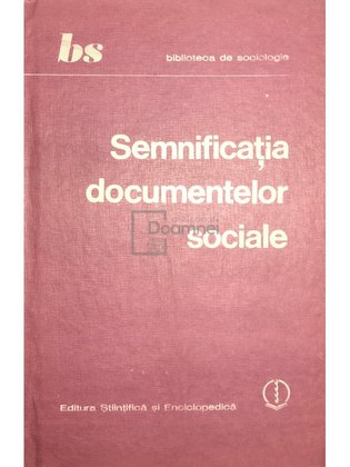 Semnificația documentelor sociale