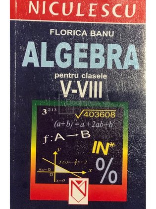 Algebra pentru clasele V-VIII