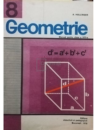Geometrie - Manual pentru clasa a VIII-a