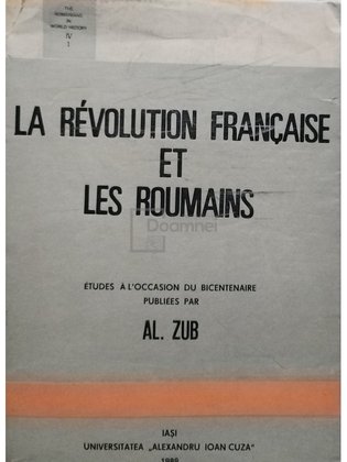 La revolution francaise et les roumains (semnata)