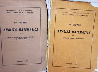 Analiza matematica, 2 vol.