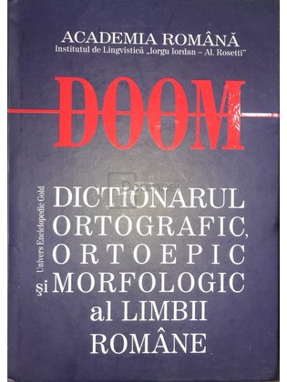 Dicționarul ortografic, ortoepic și morfologic al limbii române (ed. II)