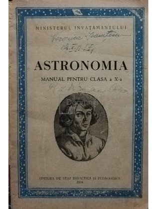 Astronomia - Manual pentru clasa a X-a