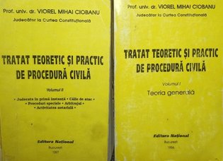 Tratat teoretic si practic de procedura civila, 2 vol.
