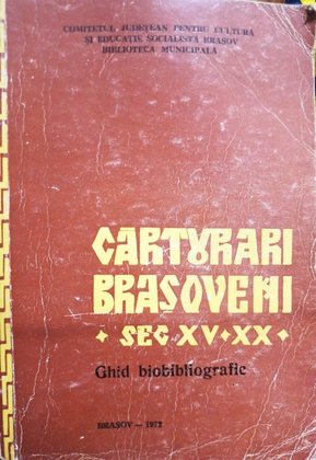 Carturari Brasoveani sec. XV - XX