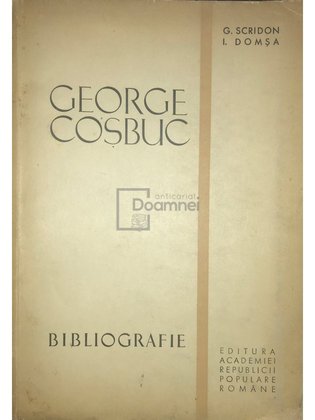 George Coșbuc. Bibliografie