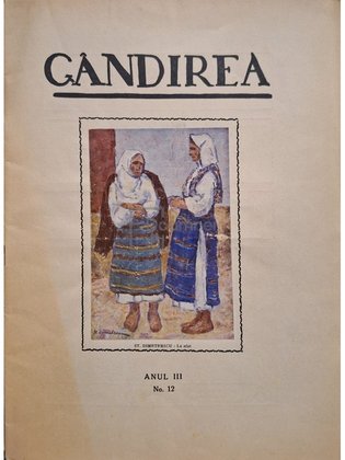 Revista Gandirea, anul III, nr. 12