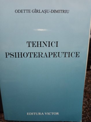 Tehnici psihoterapuetice