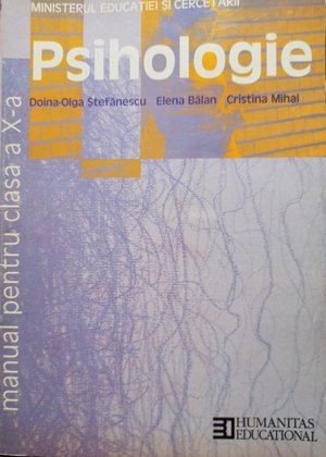 Psihologie - Manual pentru clasa a X-a