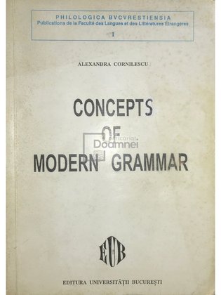 Concepts of modern grammar