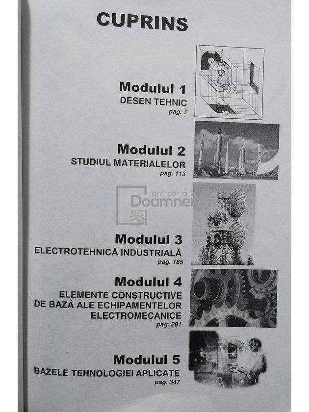 Domeniul de baza electromecanica - Manual pentru discipline tehnice