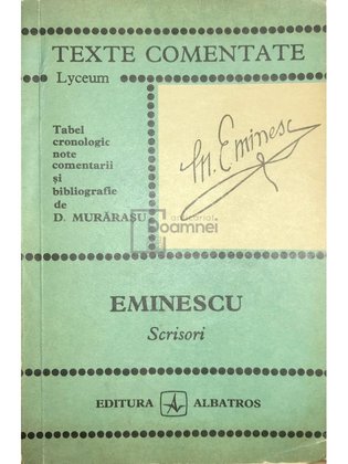 Eminescu - Scrisori