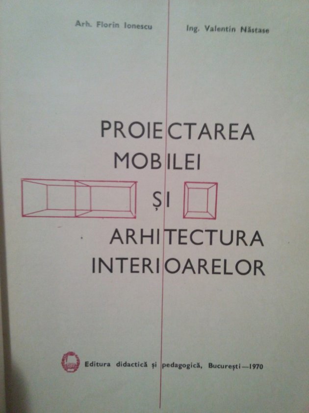 Proiectarea mobilei si arhitectura interioarelor