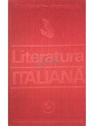 Literatura italiană - Dicționar cronologic
