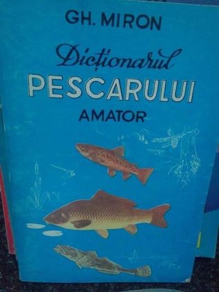 Dictionarul pescarului amator