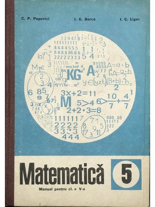 Matematică - Manual pentru clasa a V-a