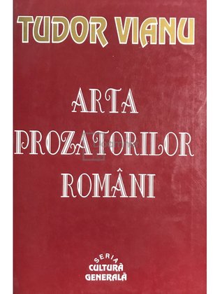 Arta prozatorilor români