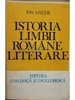 Istoria limbii romane literare