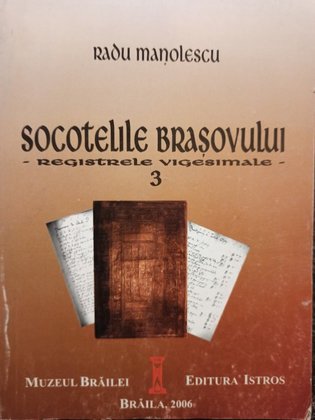 Socotelile Brasovului, registrele vigesimale, vol. 3