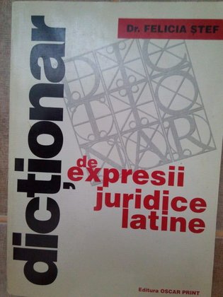 Dictionar de expresii juridice latine