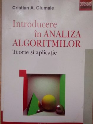 Introducere in analiza algoritmilor