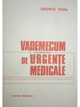 Vademecum de urgențe medicale (ed. II)