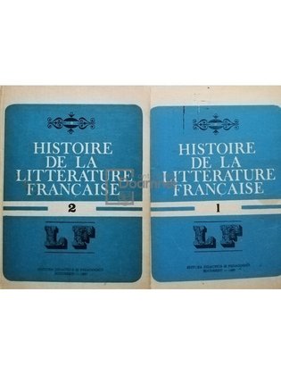 Histoire de la litterature francaise, 2 vol.