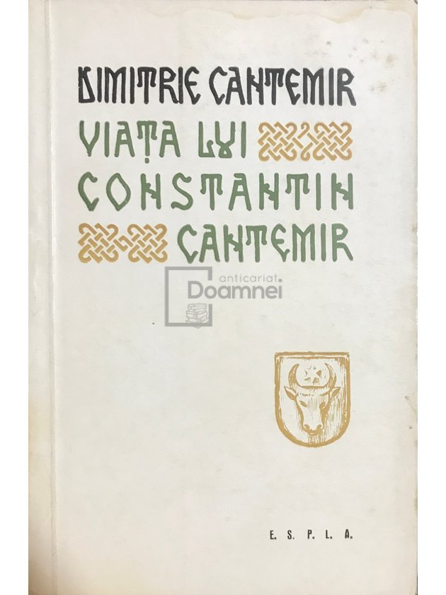 Viața lui Constantin Cantemir