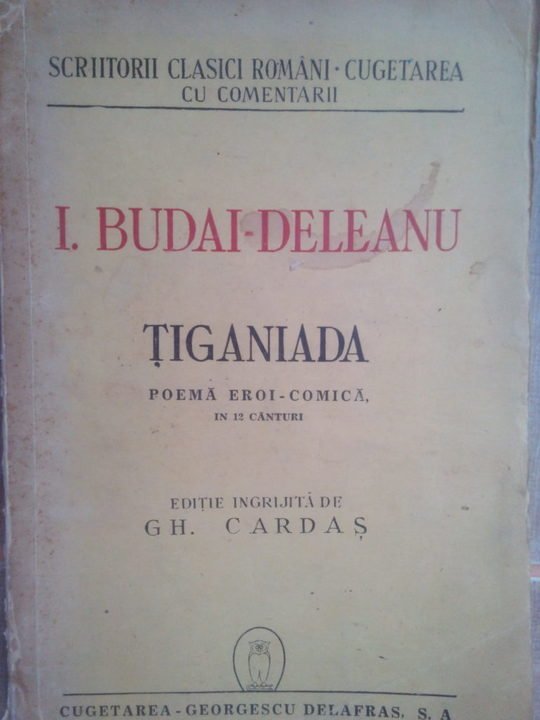 Tiganiada, poema eroi-comica in 12 canturi