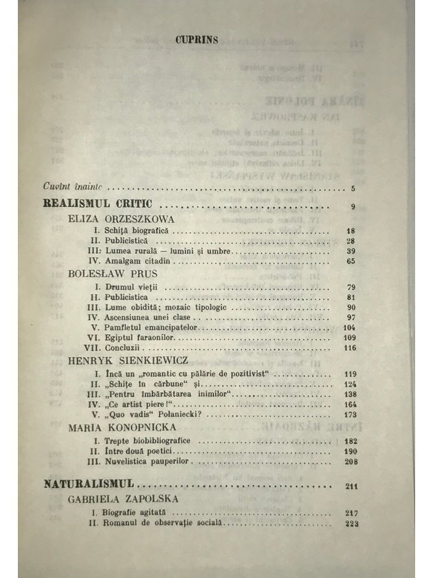 Istoria literaturii polone - vol. 2