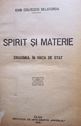 Spirit si materie