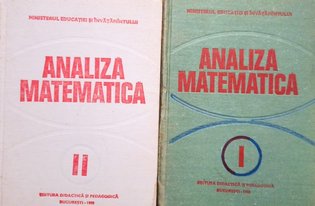 Analiza matematica, 2 vol.