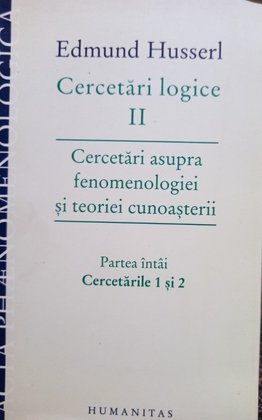 Cercetari logice, vol. II