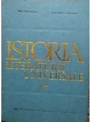 Istoria literaturii universale, vol. 2