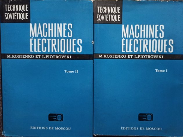 Machines electroniques, 2 vol.